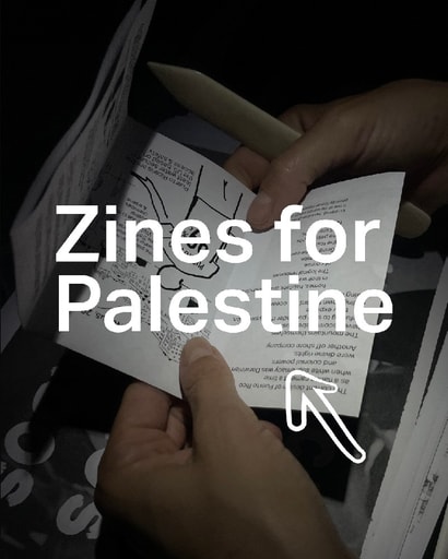 Zines for Palestine logo